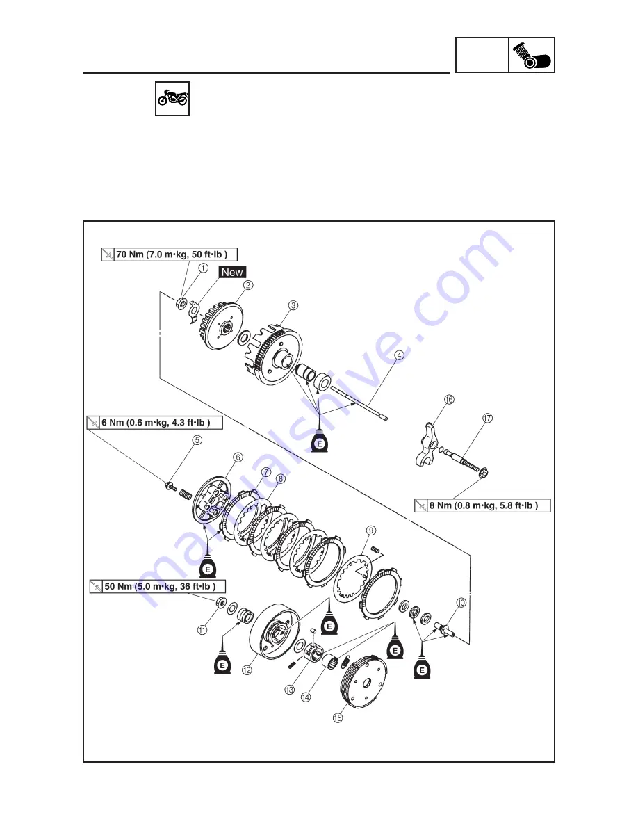 Yamaha Sirius T110LE Service Manual Download Page 147