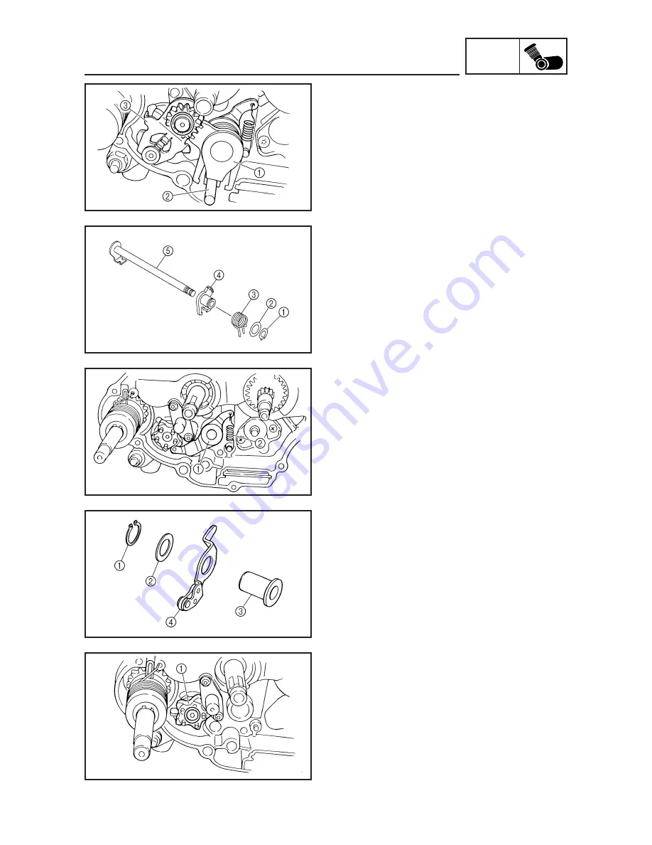 Yamaha Sirius T110LE Service Manual Download Page 163