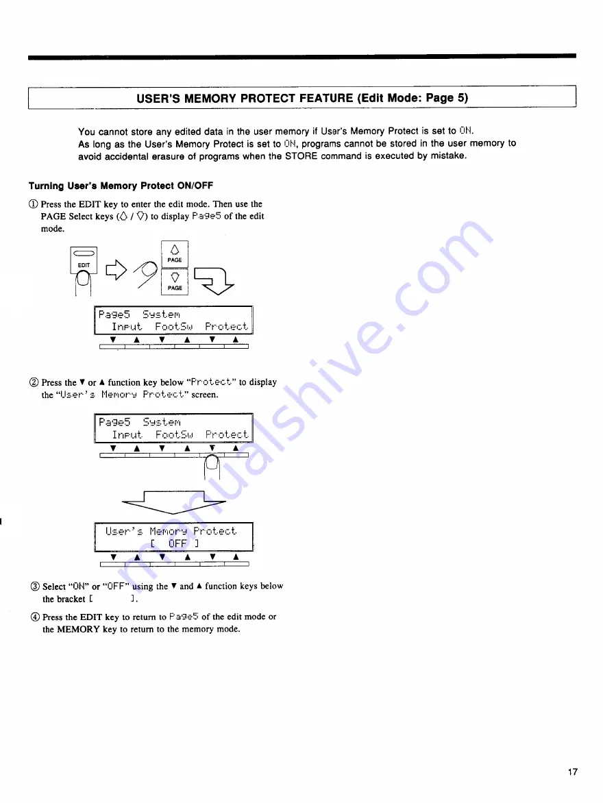 Yamaha SPX990 Operation Manual Download Page 19