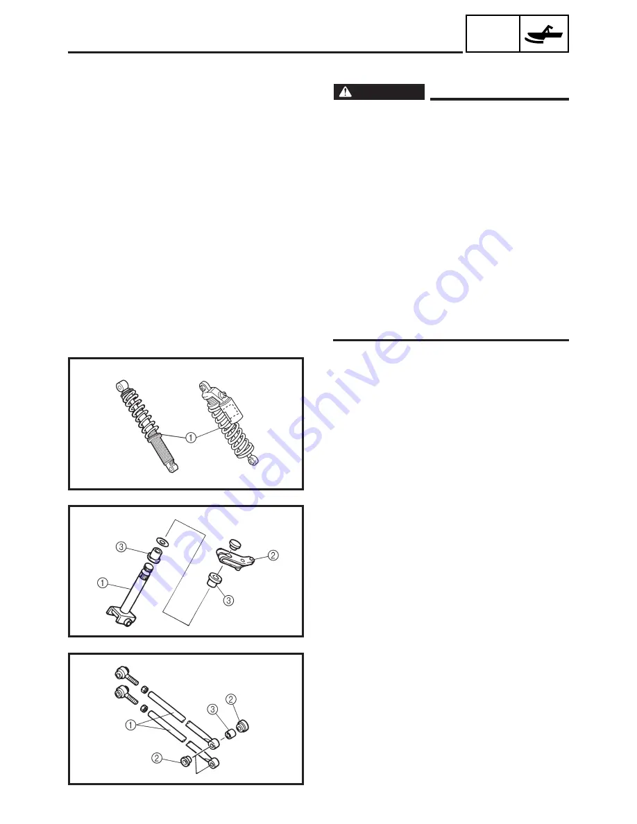 Yamaha SRX700D Service Manual Download Page 168