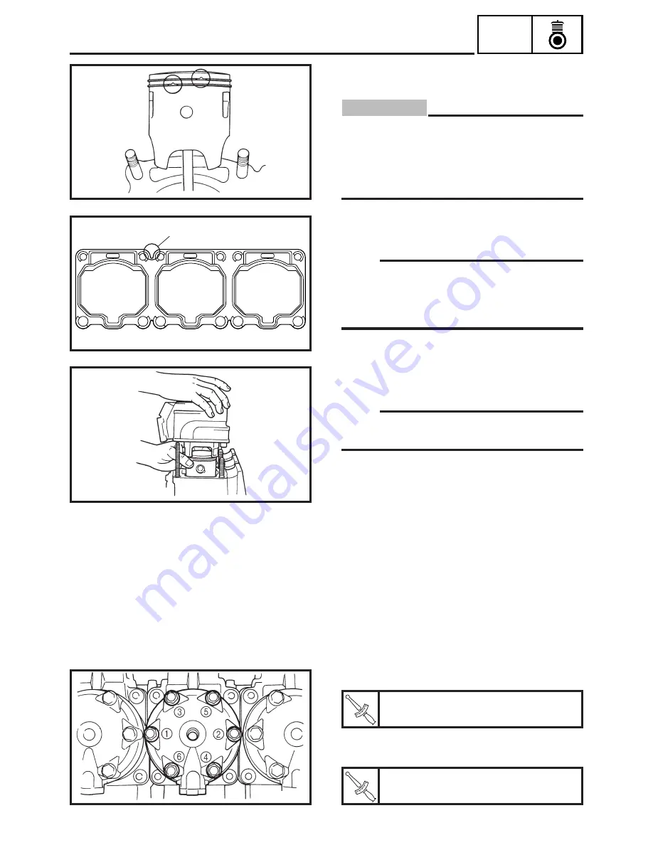 Yamaha SRX700D Service Manual Download Page 284