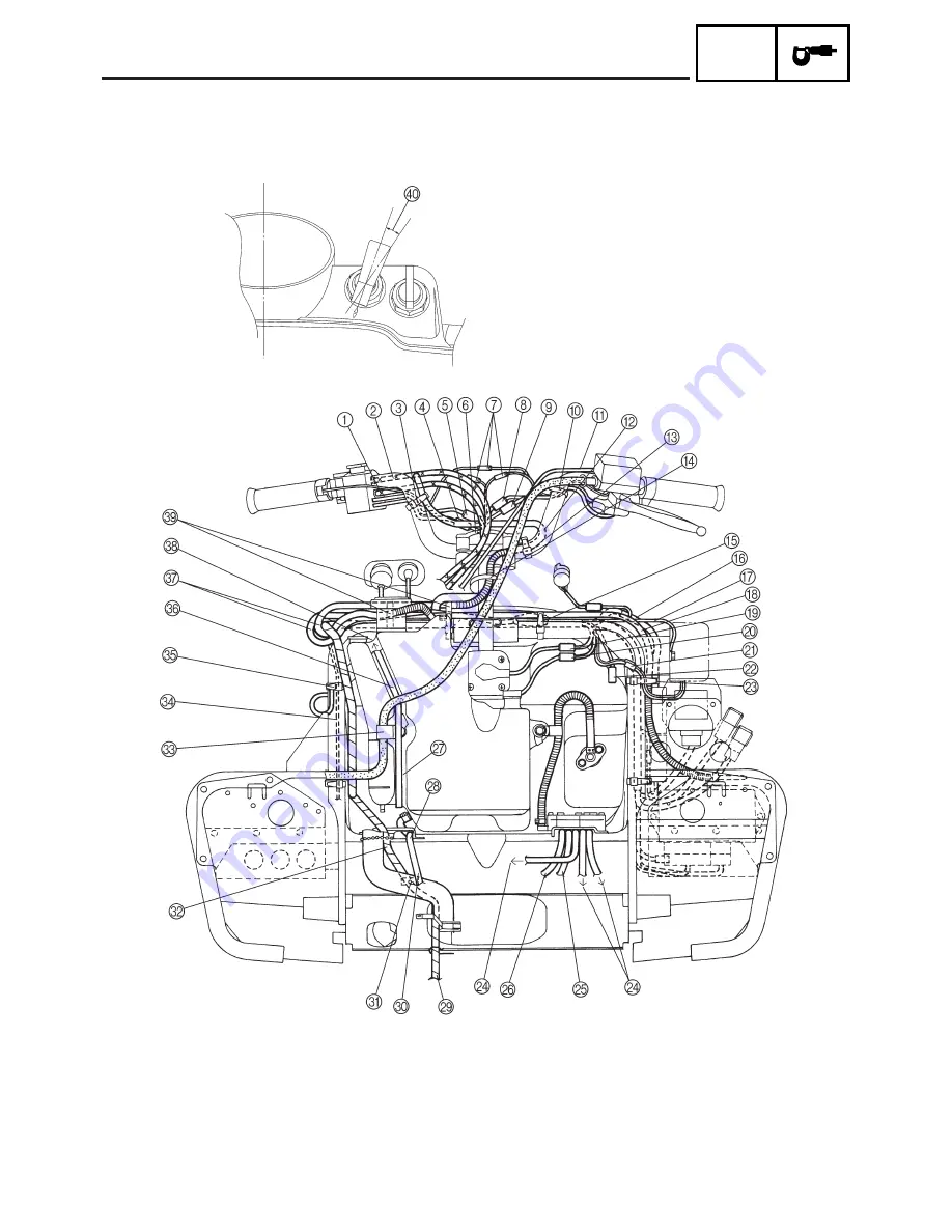 Yamaha SRX700D Service Manual Download Page 488