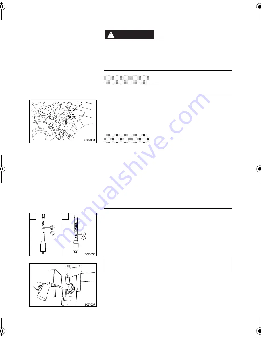 Yamaha SRX700G Owner'S Manual Download Page 62