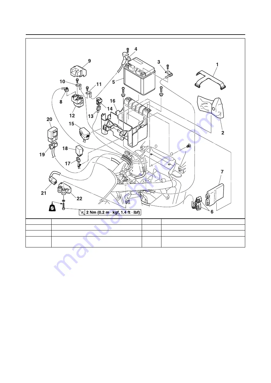 Yamaha Star XVS950A 2009 Service Manual Download Page 125