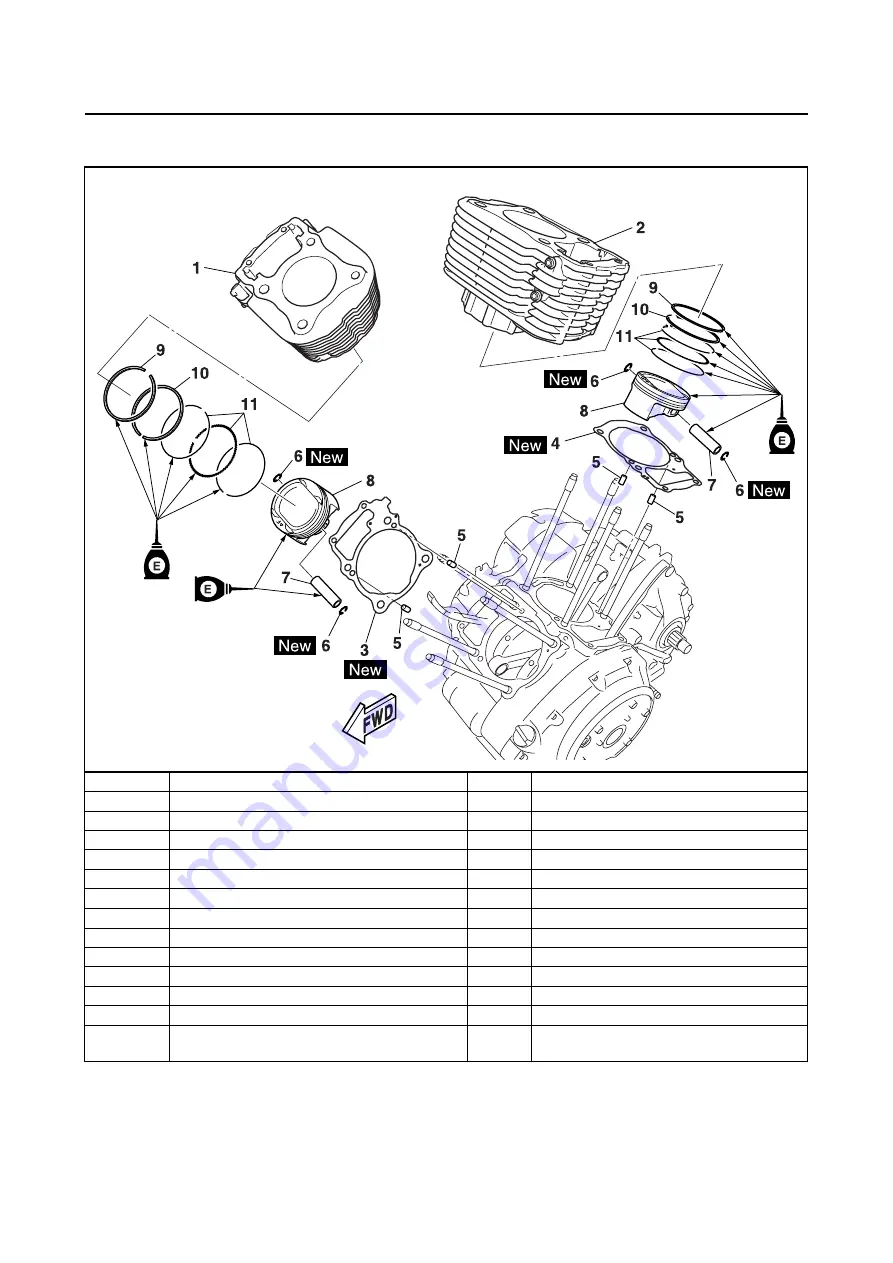 Yamaha Star XVS950A 2009 Service Manual Download Page 224