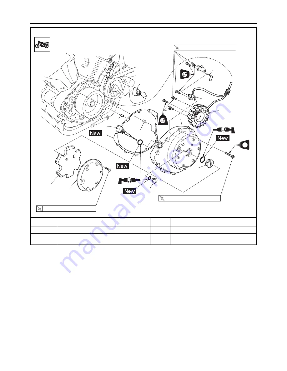 Yamaha STAR XVS95CE 1TP1 2014 Service Manual Download Page 254