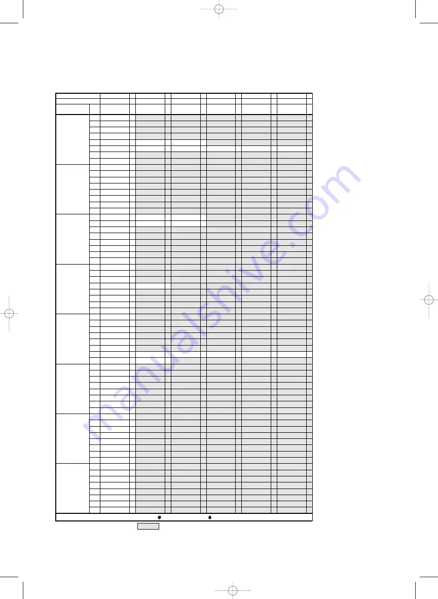 Yamaha SW1000XG Data List Download Page 10