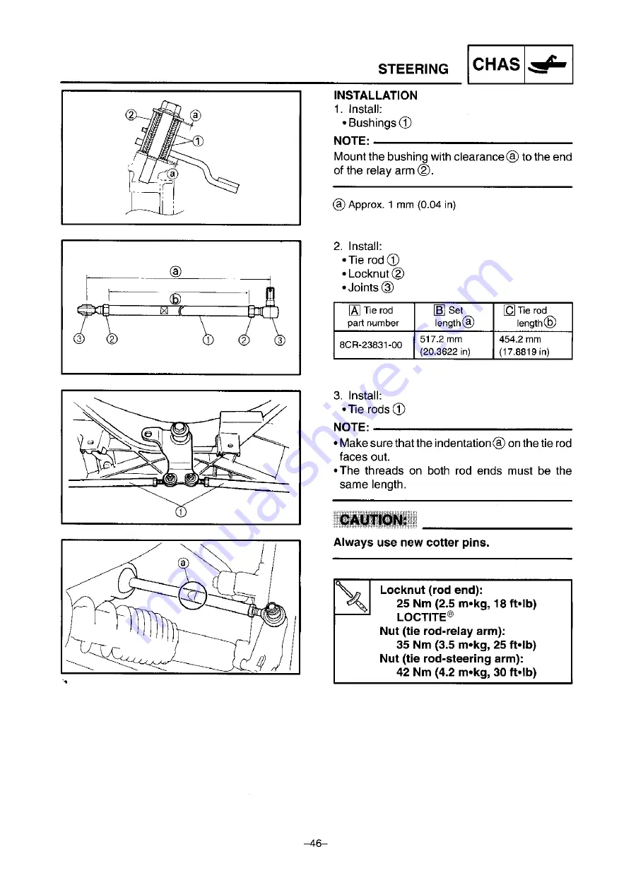 Yamaha SXV70ERG 2001 Скачать руководство пользователя страница 52