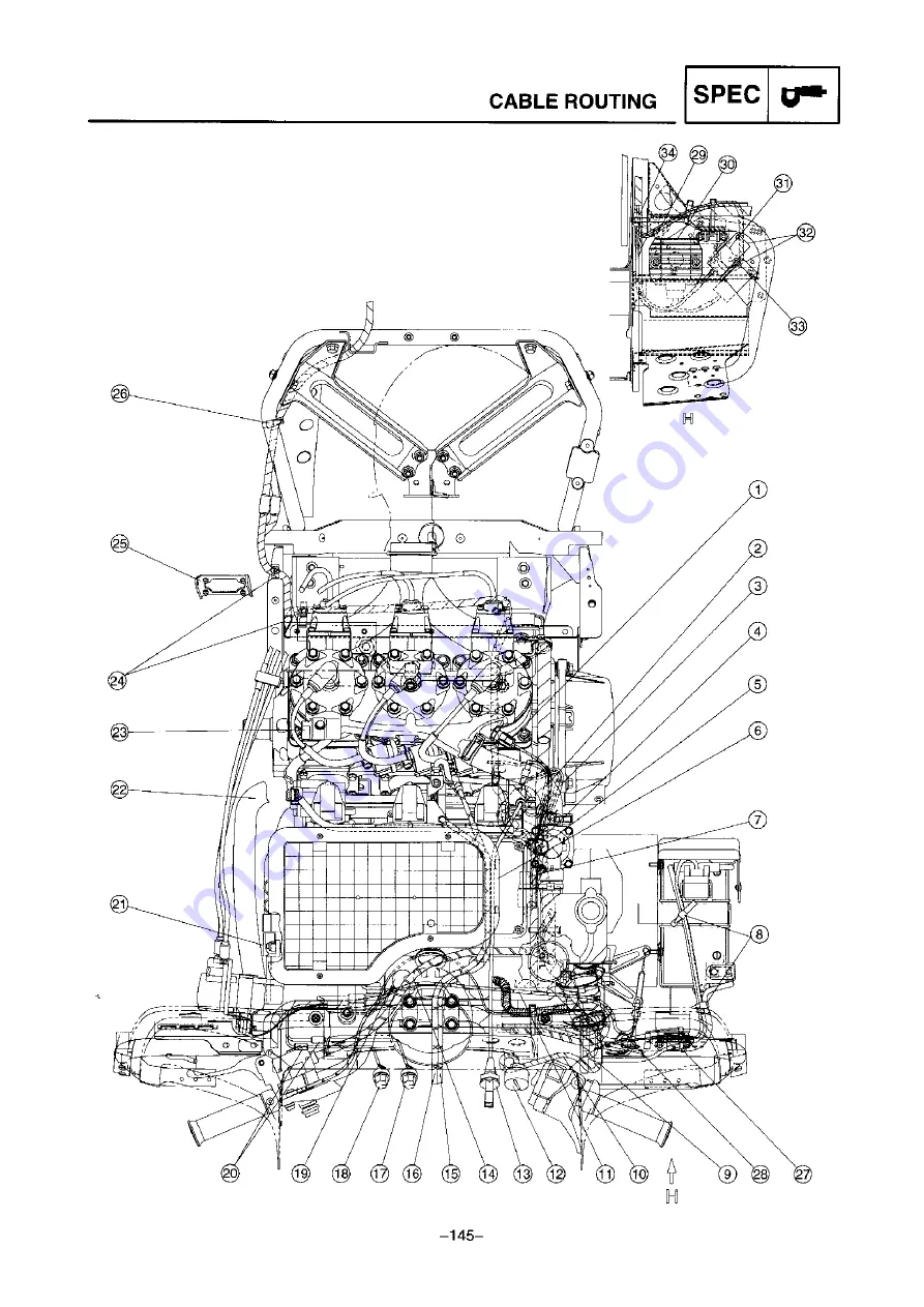 Yamaha SXV70ERG 2001 Скачать руководство пользователя страница 151