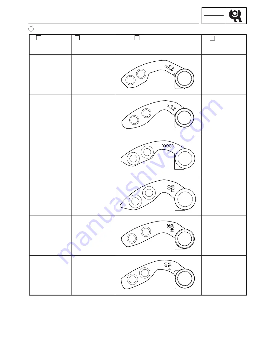 Yamaha SXV70ERG Supplementary Service Manual Download Page 42