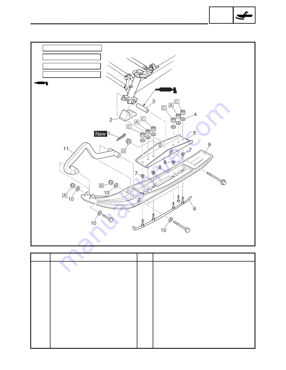 Yamaha SXV70SJ Supplementary Service Manual Download Page 204