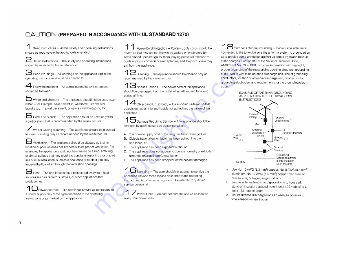 Yamaha T-80 Owner'S Manual Download Page 2