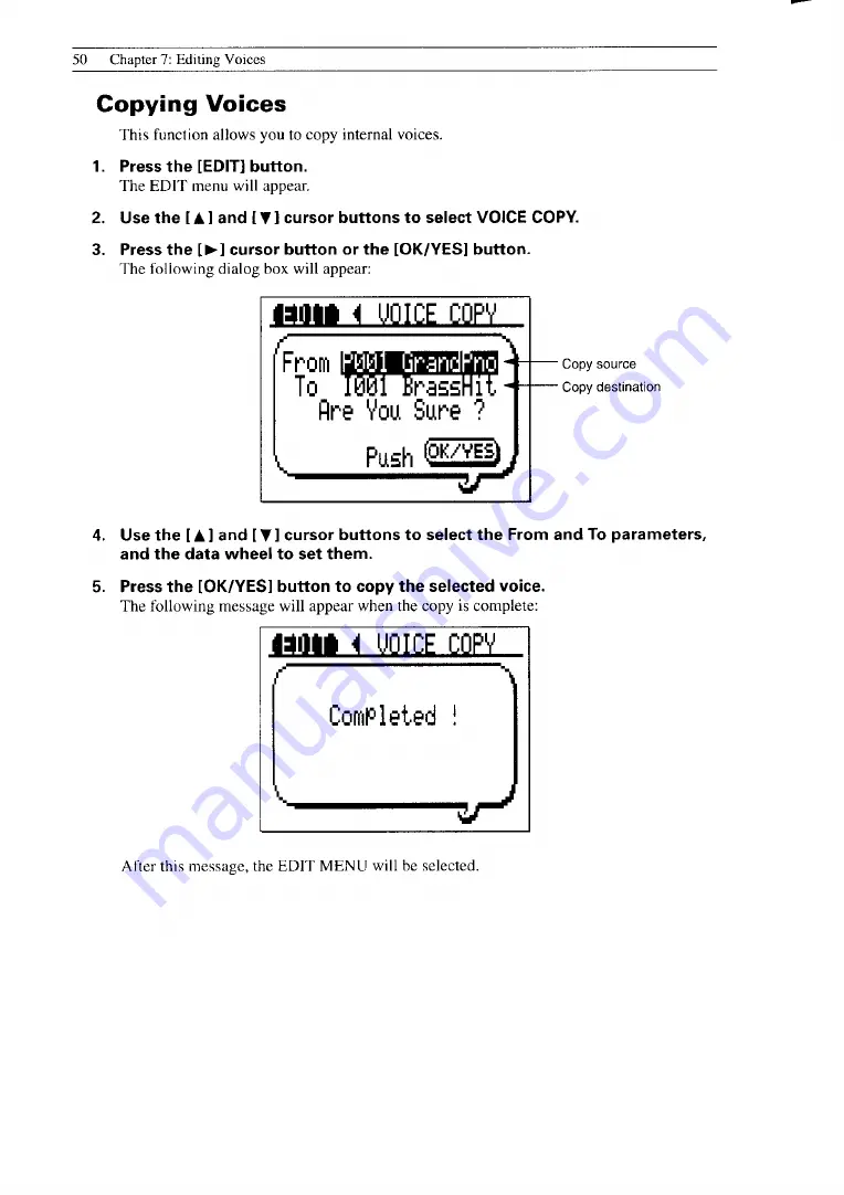 Yamaha TG300 Owner'S Manual Download Page 55