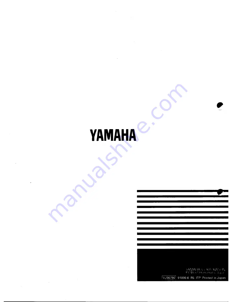 Yamaha TG77 Operating Manual Download Page 208