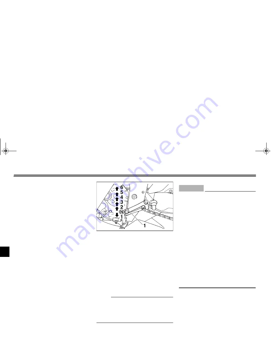 Yamaha Thundercat YZF600R Owner'S Manual Download Page 44