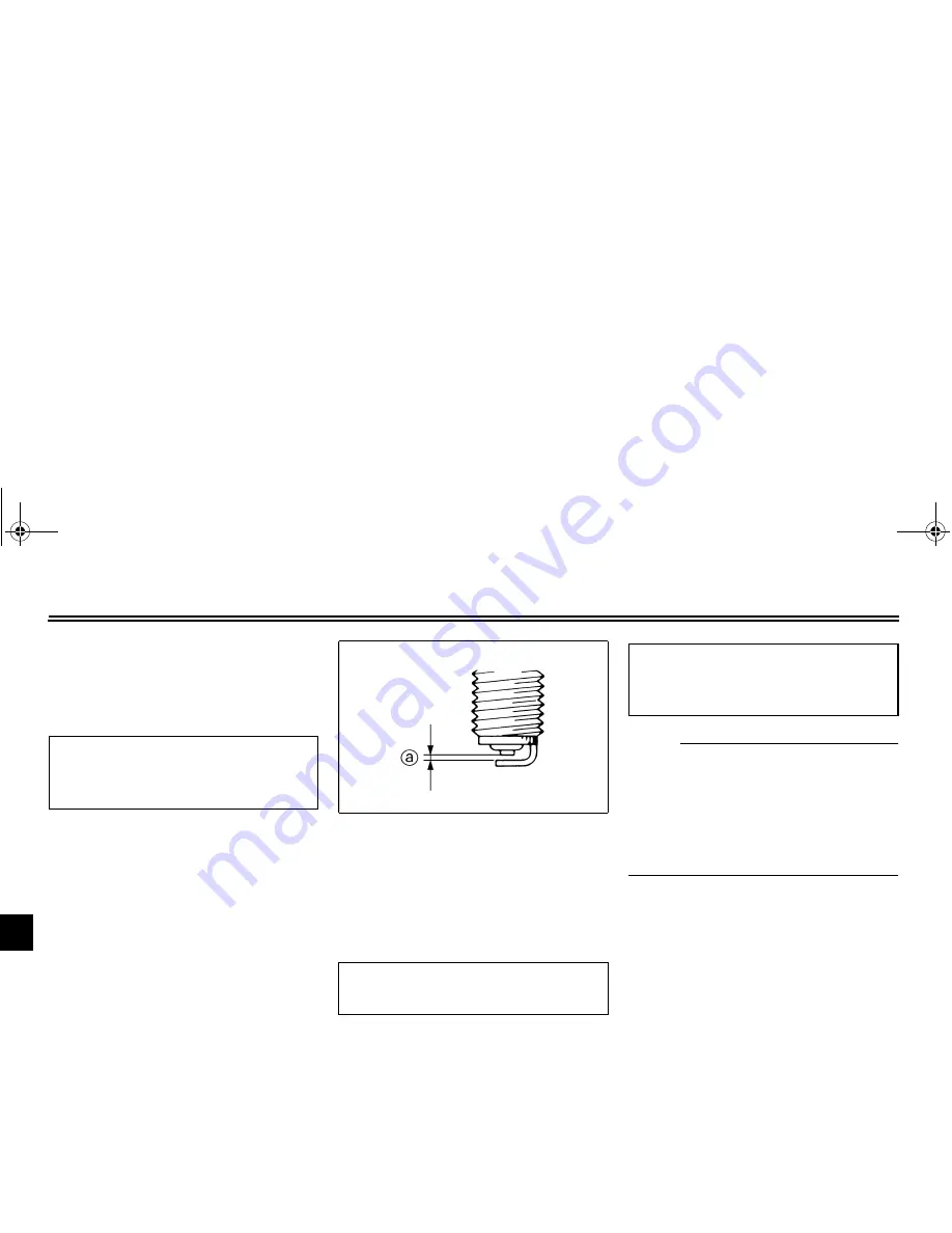 Yamaha Thundercat YZF600R Owner'S Manual Download Page 58