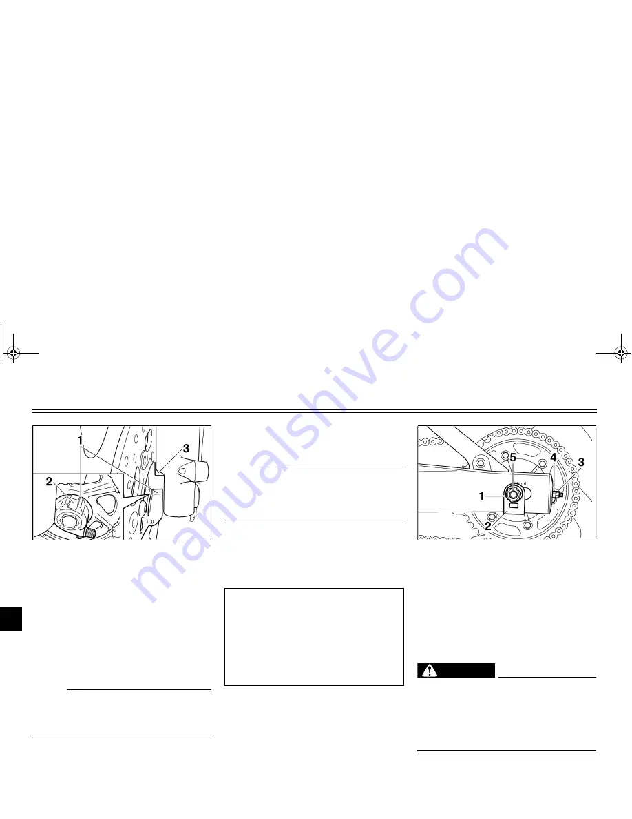 Yamaha Thundercat YZF600R Owner'S Manual Download Page 90