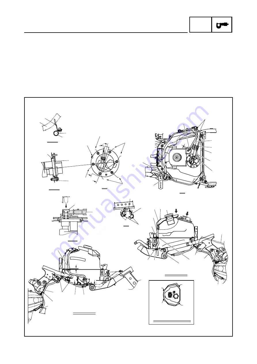 Yamaha tmax XP500A Service Manual Download Page 77