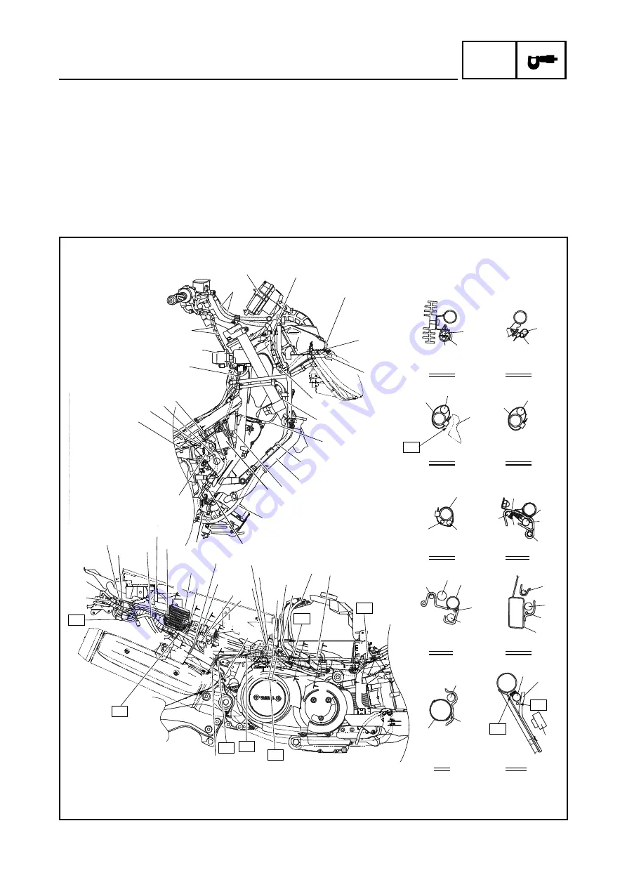 Yamaha tmax XP500A Service Manual Download Page 82