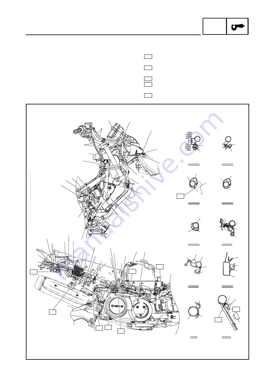 Yamaha tmax XP500A Service Manual Download Page 83