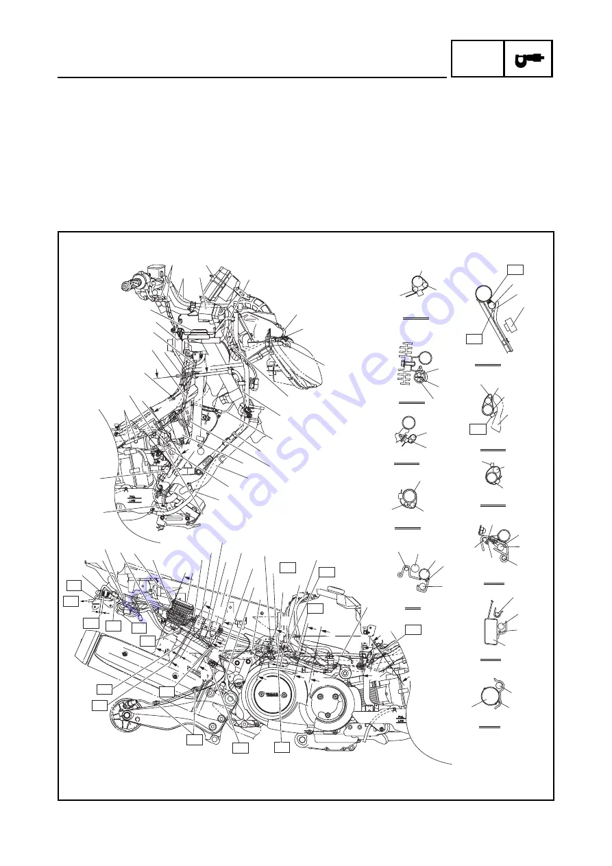 Yamaha tmax XP500A Service Manual Download Page 96