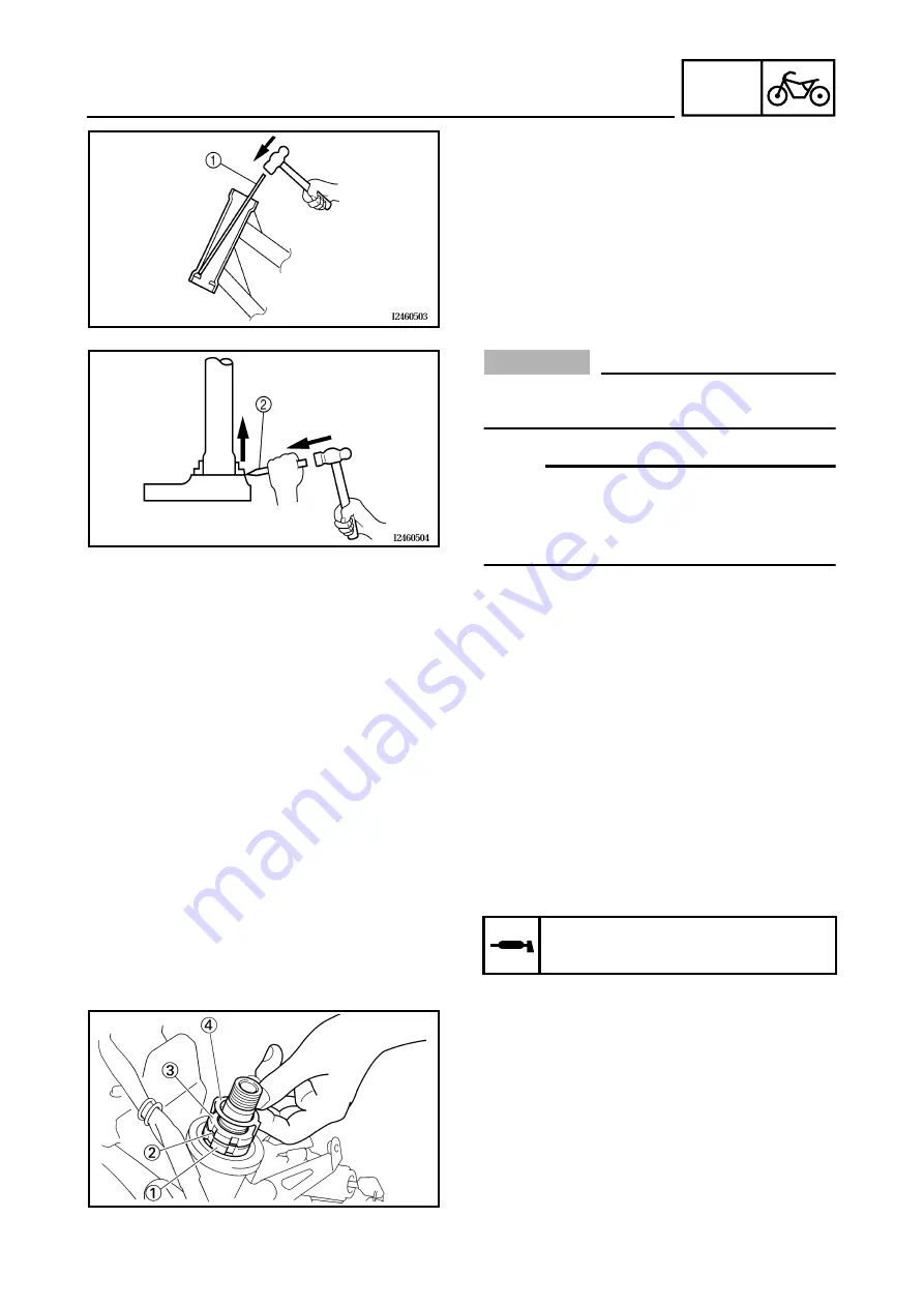 Yamaha tmax XP500A Service Manual Download Page 285