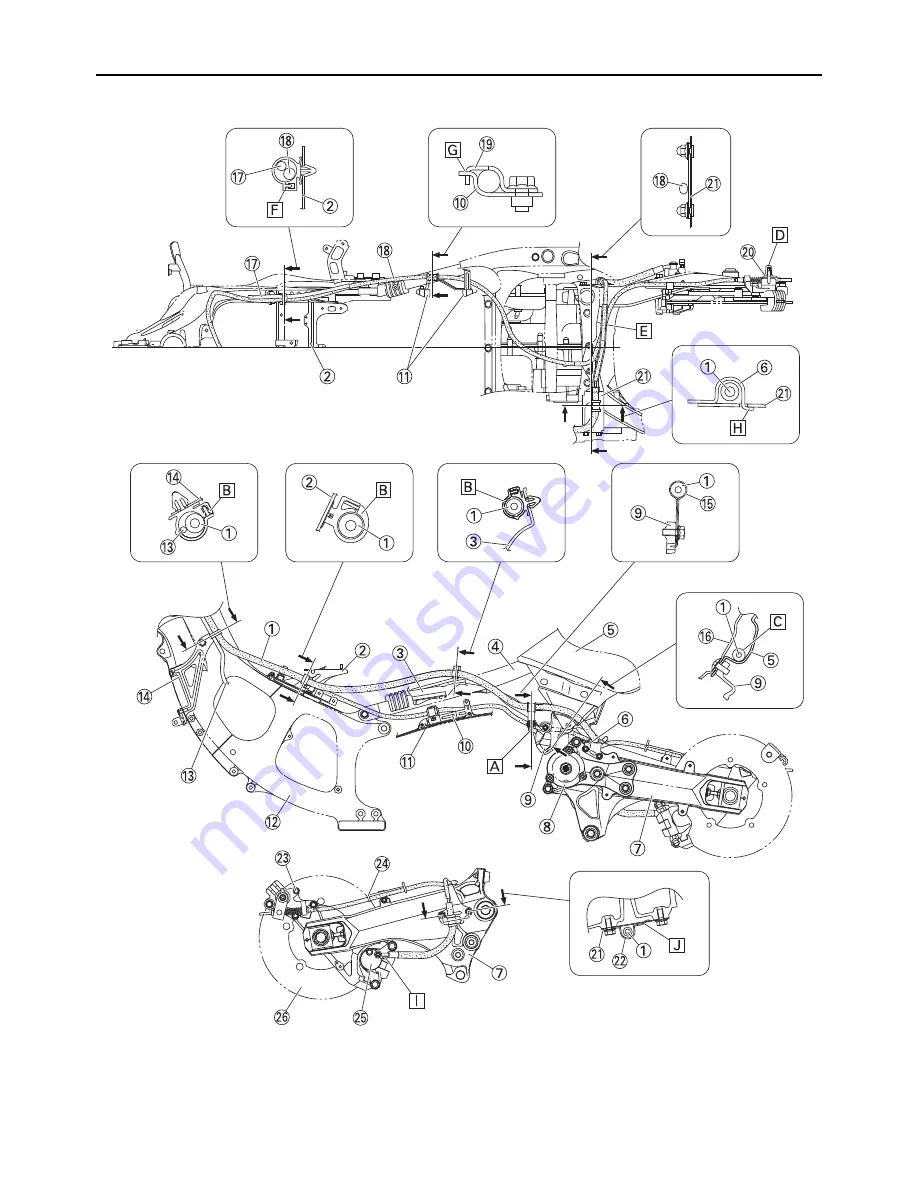 Yamaha TMAX XP500F 2015 Service Manual Download Page 84