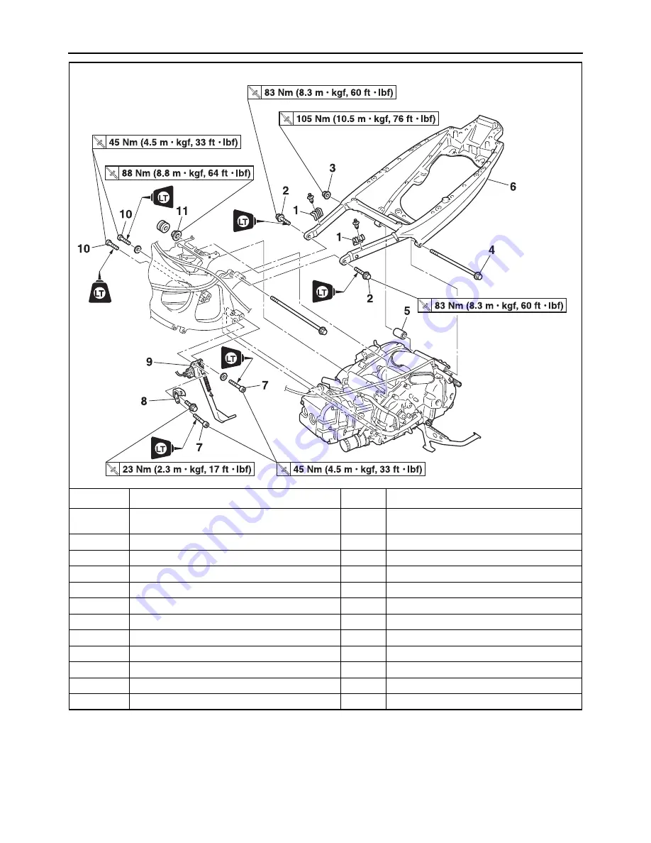 Yamaha TMAX XP500F 2015 Service Manual Download Page 244