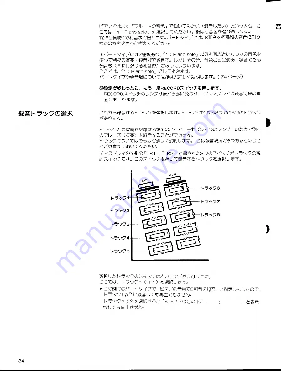 Yamaha TQ5 (Japanese) Owner'S Manual Download Page 42