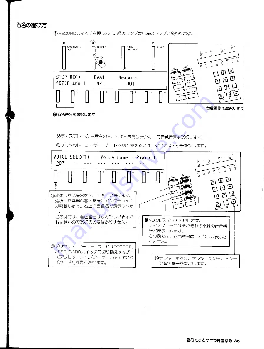 Yamaha TQ5 (Japanese) Owner'S Manual Download Page 43