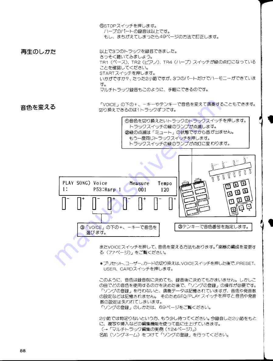 Yamaha TQ5 (Japanese) Owner'S Manual Download Page 96