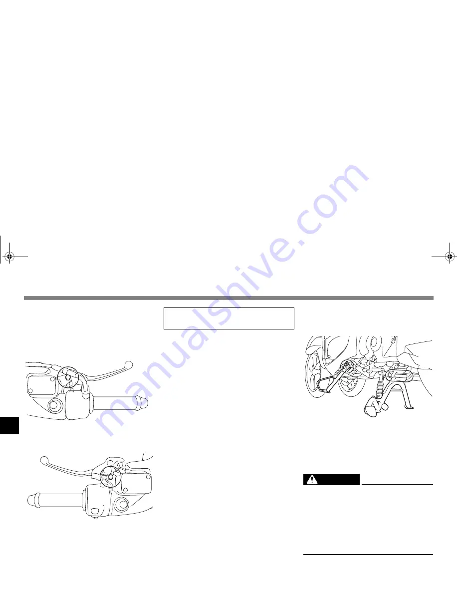 Yamaha Tricity MW125A Owner'S Manual Download Page 64