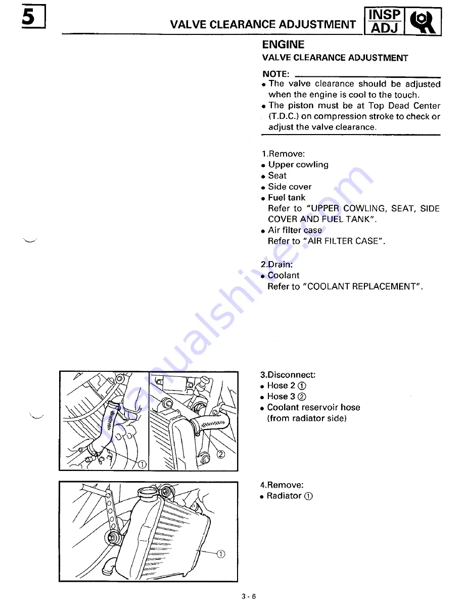 Yamaha TRX850H Service Manual Download Page 57