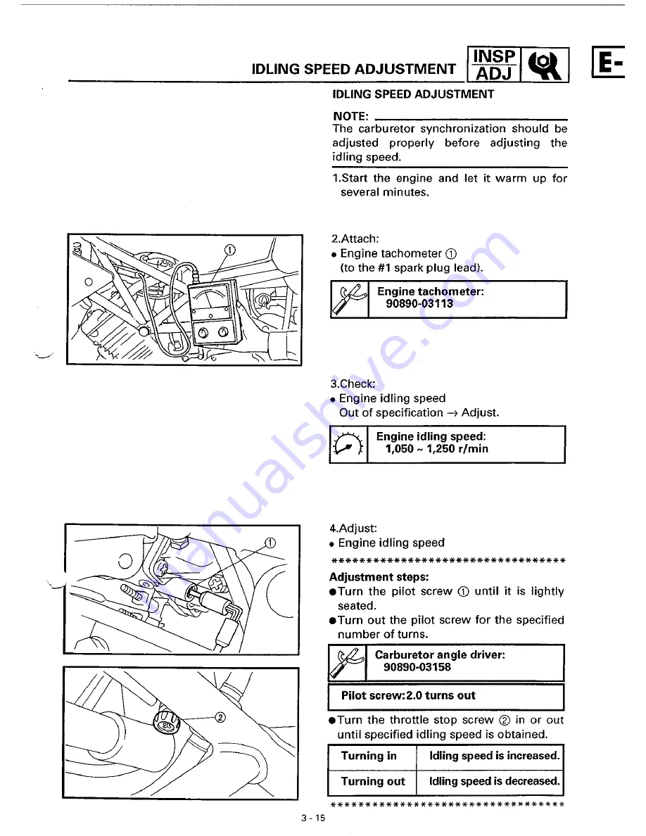 Yamaha TRX850H Service Manual Download Page 66