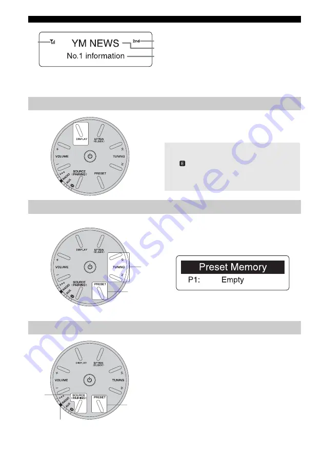 Yamaha TSX-B15D Owner'S Manual Download Page 10