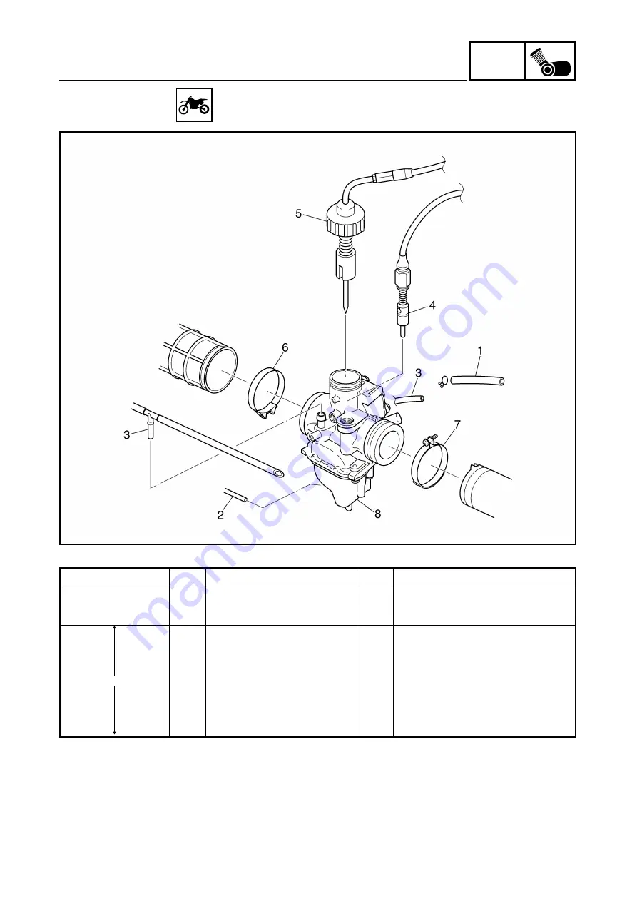 Yamaha TT-R125(M) Owner'S Service Manual Download Page 190