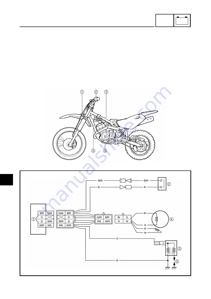 Yamaha TT-R125(M) Owner'S Service Manual Download Page 456