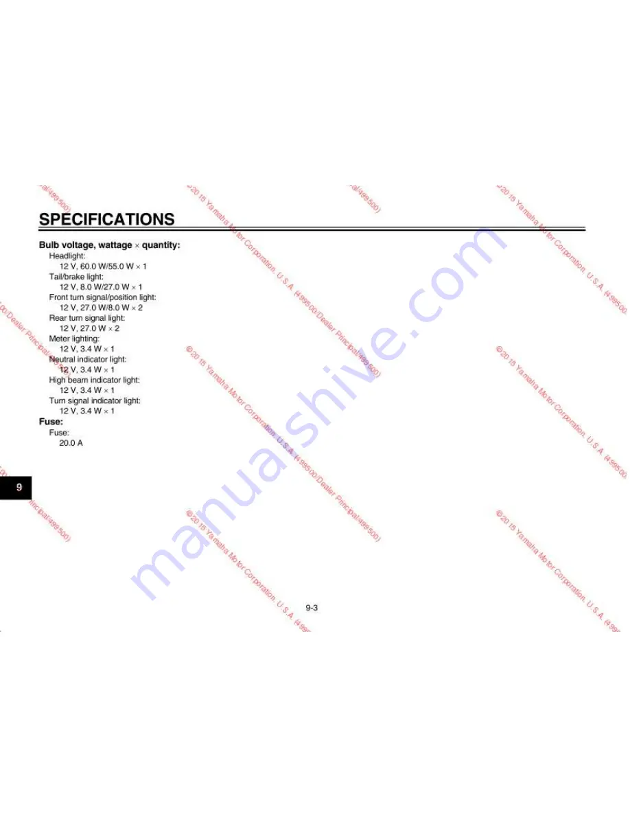 Yamaha TW200F1 Owner'S Manual Download Page 86