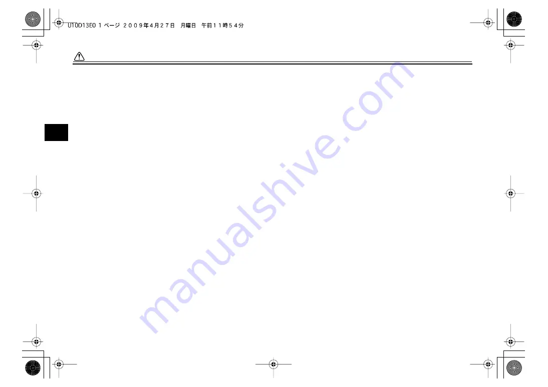 Yamaha TW200Z Owner'S Manual Download Page 12