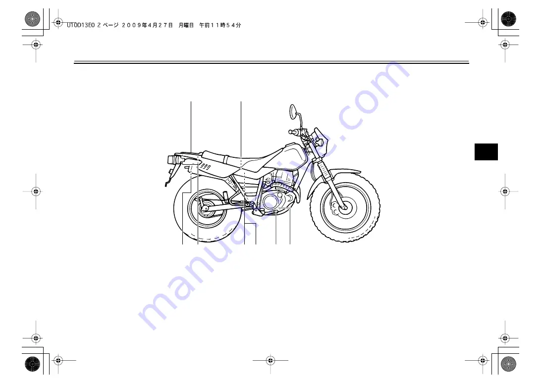 Yamaha TW200Z Скачать руководство пользователя страница 17