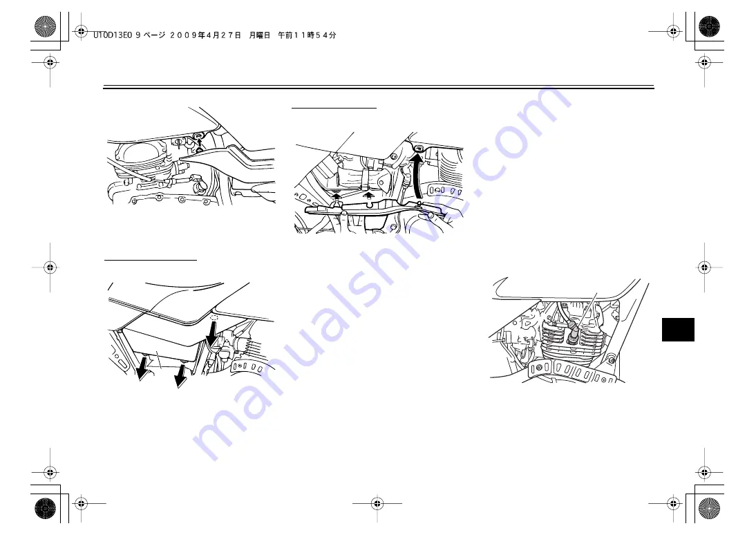 Yamaha TW200Z Owner'S Manual Download Page 45