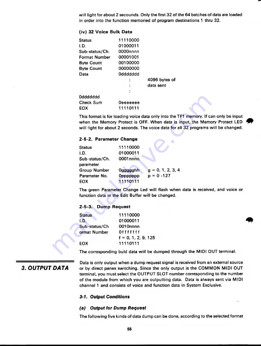 Yamaha TX-216 Owner'S Manual Download Page 56