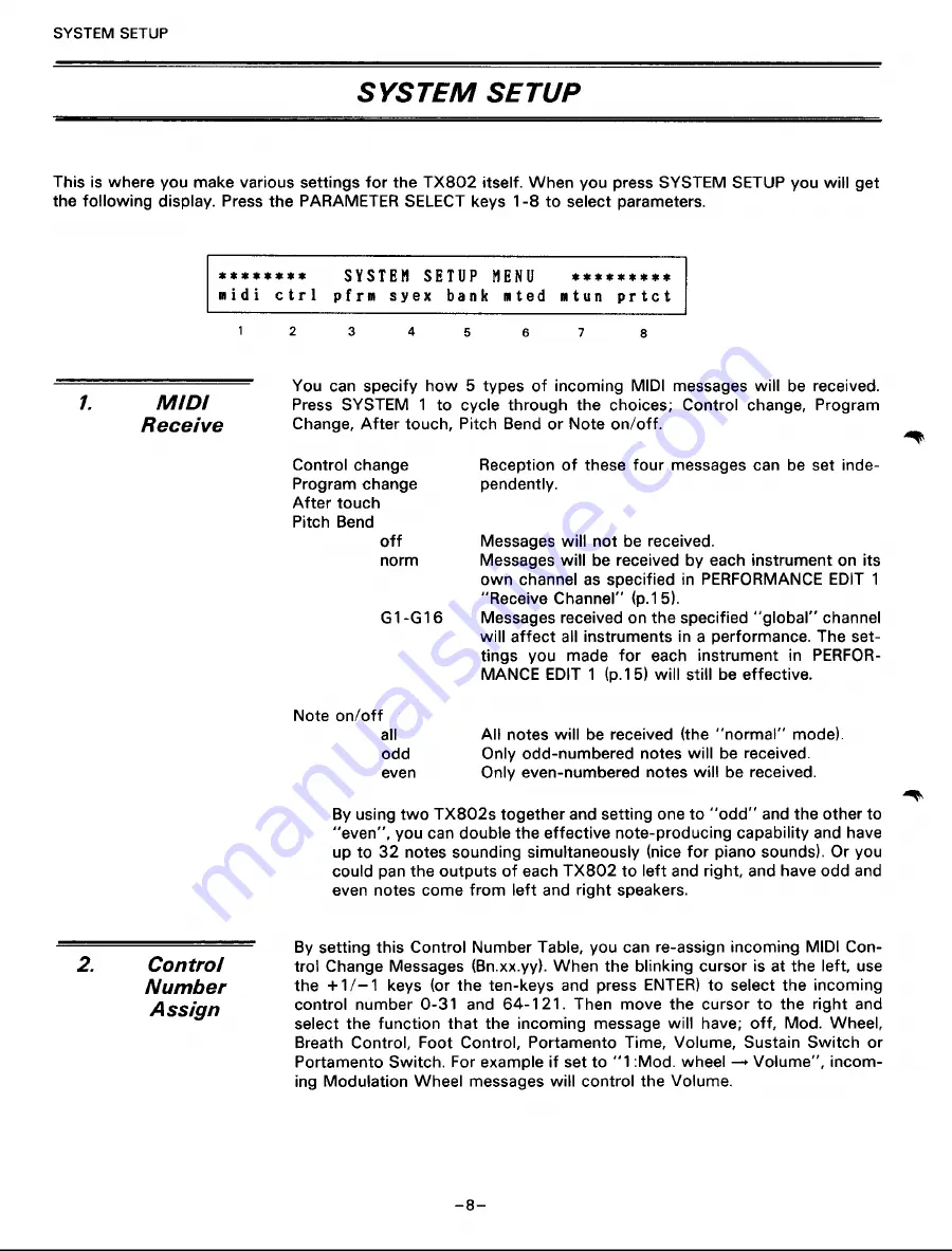 Yamaha TX-802 User Manual Download Page 10