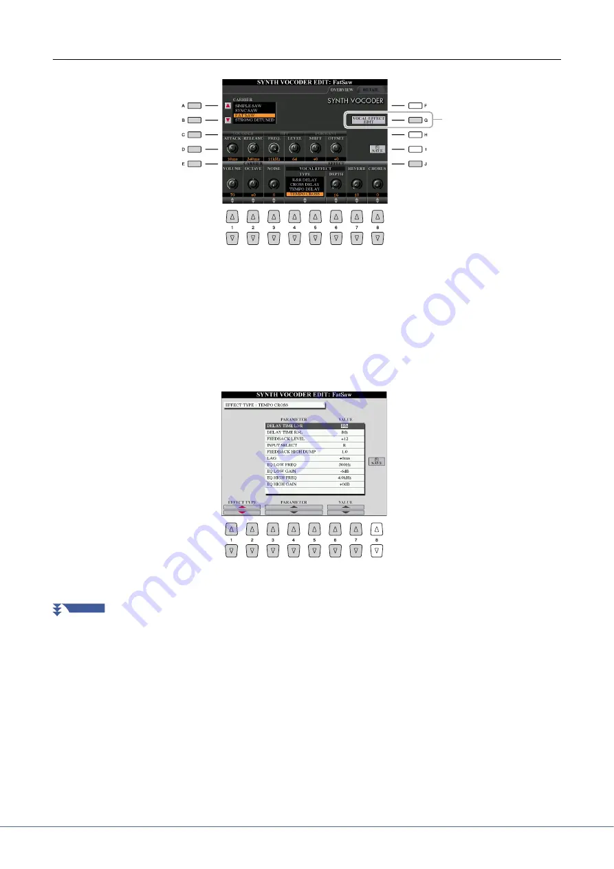 Yamaha Tyros5 Reference Manual Download Page 112