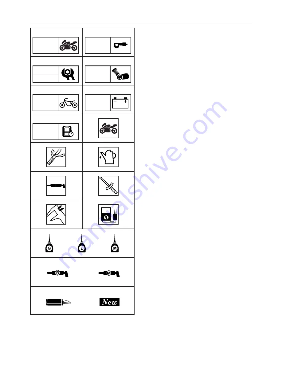 Yamaha TZ125M1 Owner'S Service Manual Download Page 10