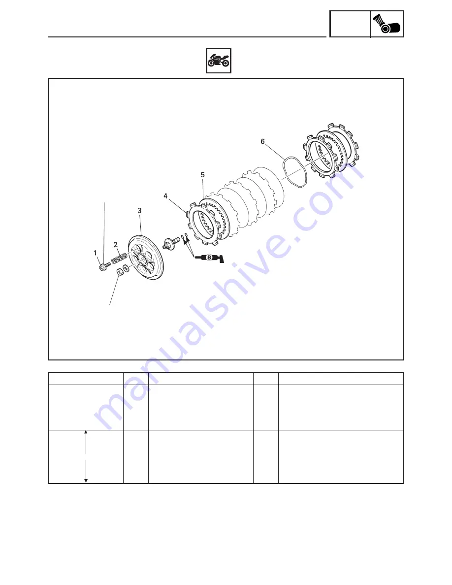 Yamaha TZ125M1 Owner'S Service Manual Download Page 115