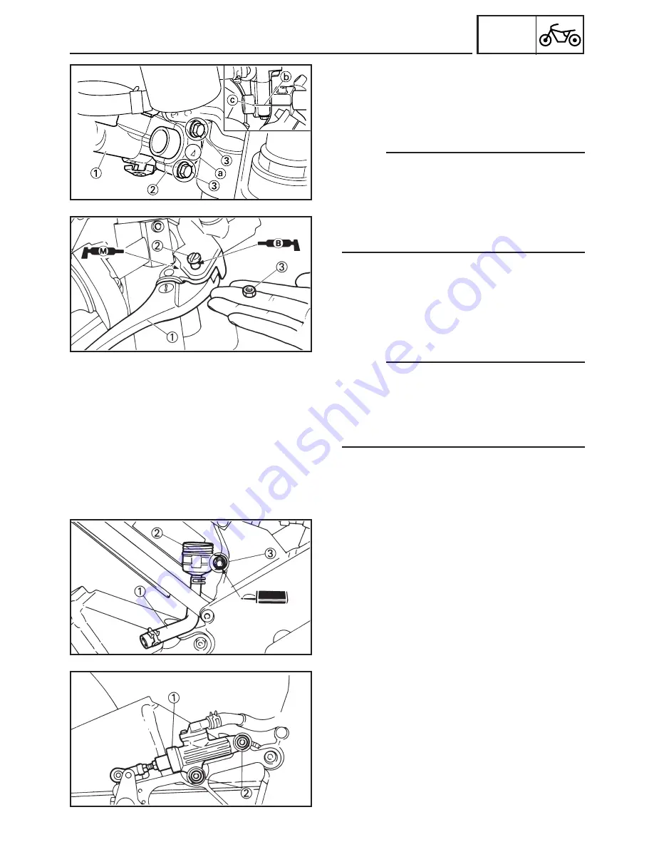 Yamaha TZ125M1 Owner'S Service Manual Download Page 181