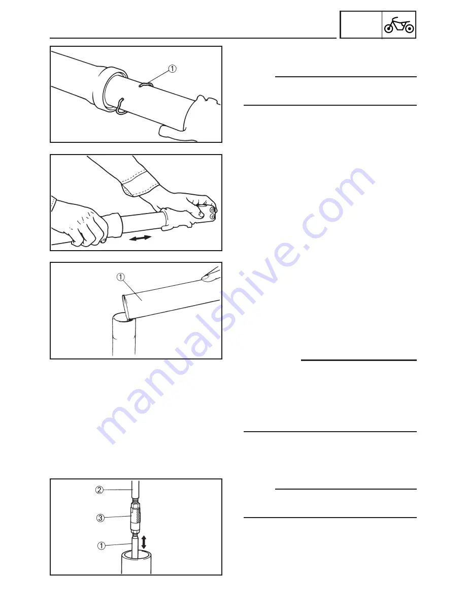 Yamaha TZ125M1 Owner'S Service Manual Download Page 194