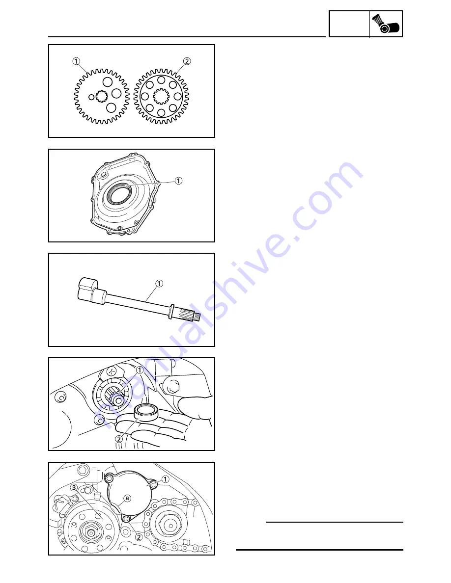 Yamaha TZ250N1/(N) Owner'S Manual Download Page 140