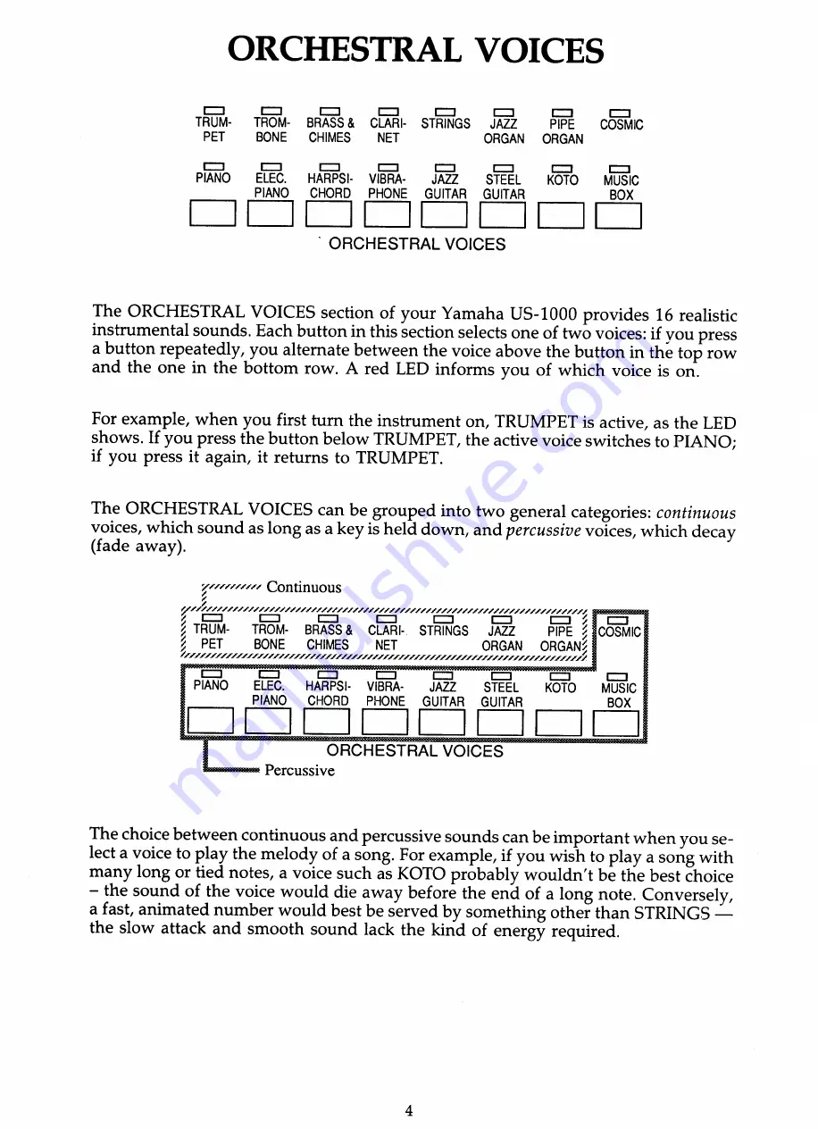 Yamaha US-1000 Owner'S Manual Download Page 6